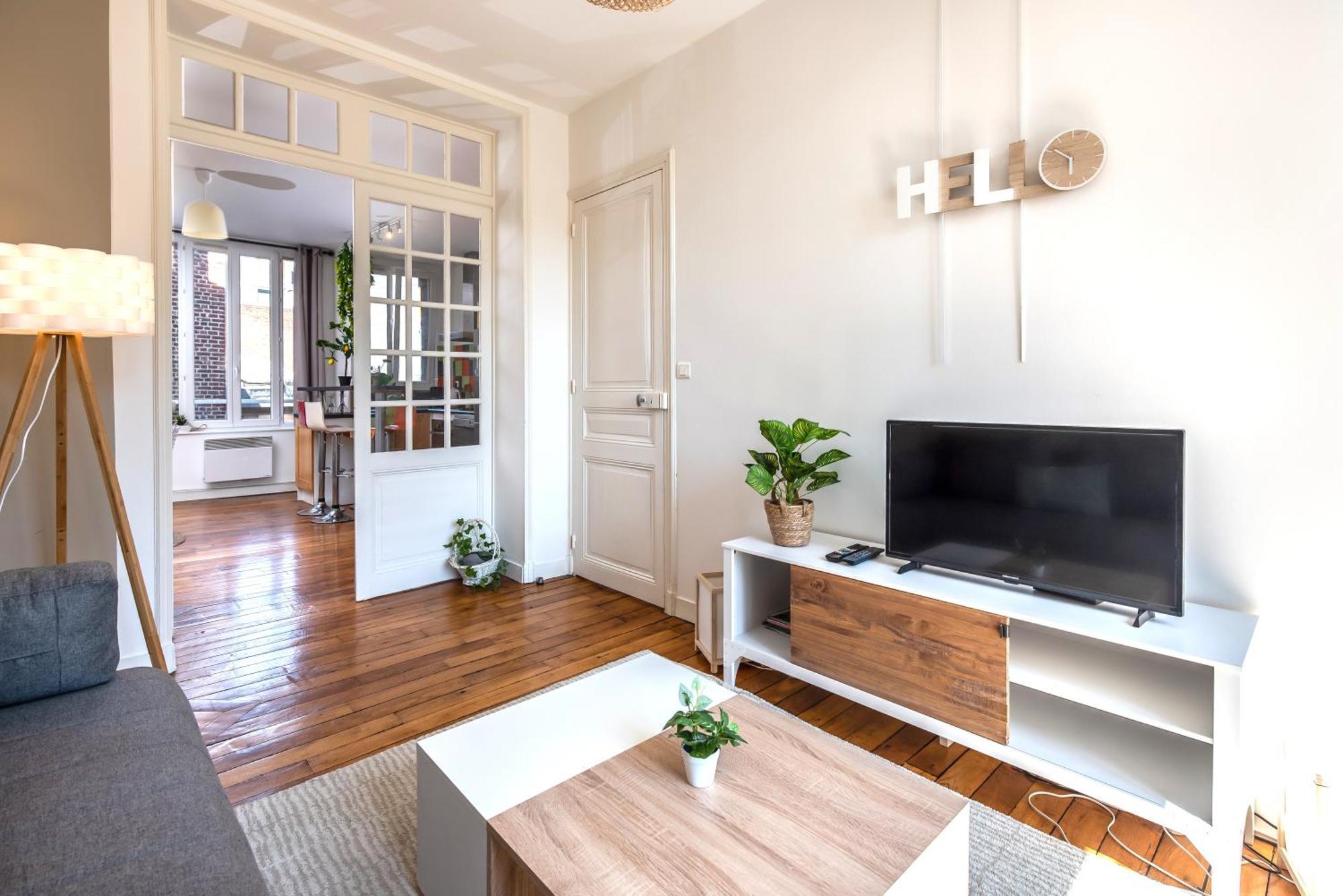 Le Jacobin / 1 Chambre - Netflix - Hyper Centre Amiens Eksteriør billede