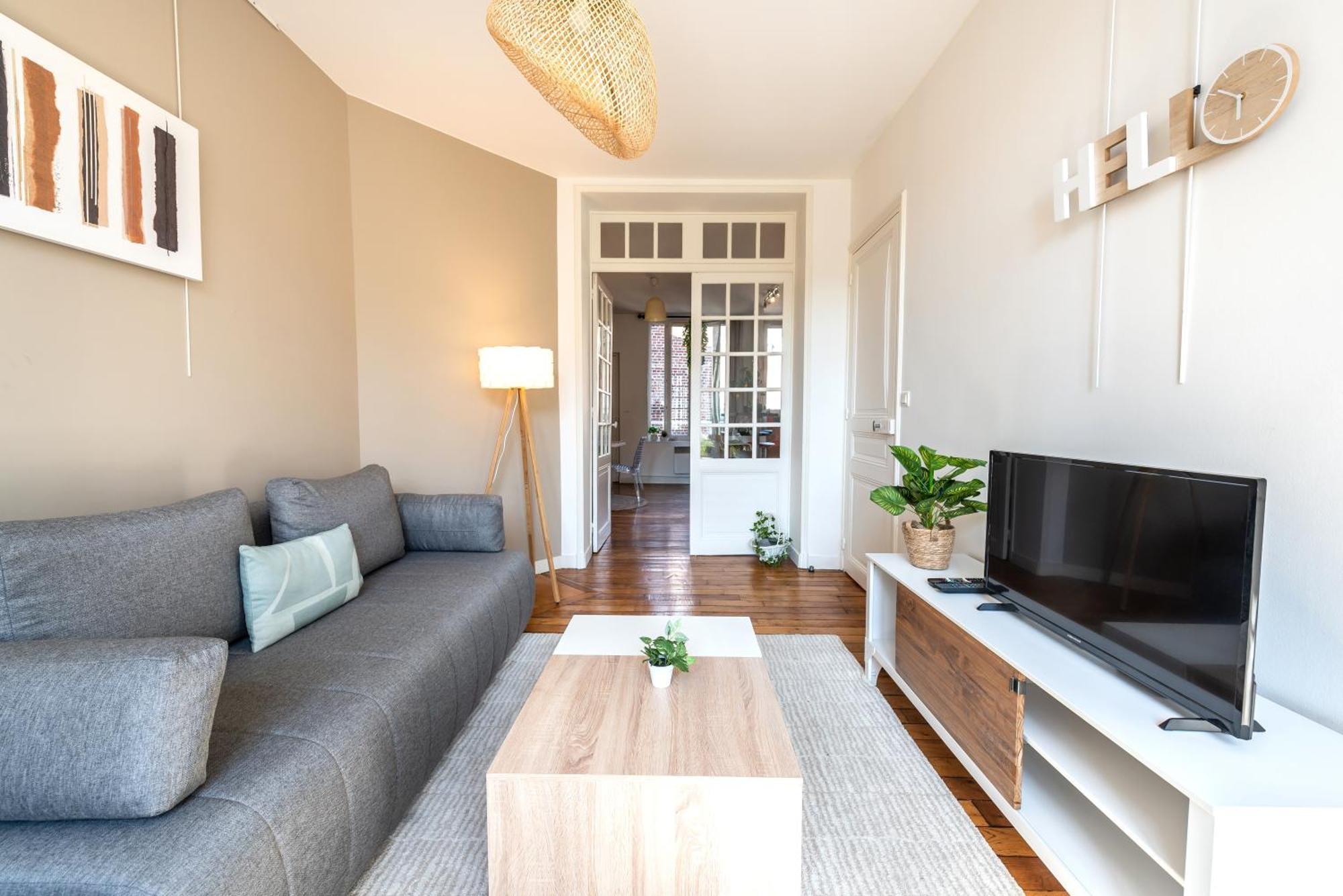 Le Jacobin / 1 Chambre - Netflix - Hyper Centre Amiens Eksteriør billede
